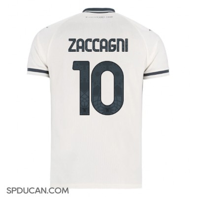 Muški Nogometni Dres Lazio Mattia Zaccagni #10 Gostujuci 2025-26 Kratak Rukav Muški Nogometni Dres Lazio Mattia Zaccagni #10 Gostujuci 2025-26 Kratak Rukav